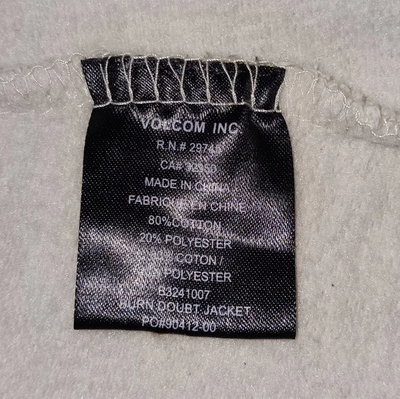 Volcom Cream Military Style Shacket - Picture 10 of 11